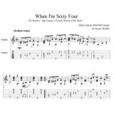 When I´m Sixty Four (The Beatles) - для гитары