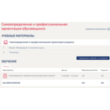 Самоопределение и профессиональная ориентация Синергия