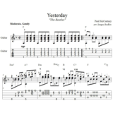 Yesterday (The Beatles) - для гитары
