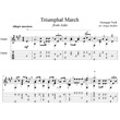 Триумфальный марш (Аида-Верди) для гитары