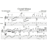 Crystal Silence (Чик Кориа) для гитары