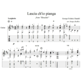 Lascia ch´io pianga - Ринальдо (Гендель) для гитары