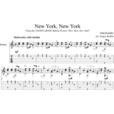 New York, New York_для гитары