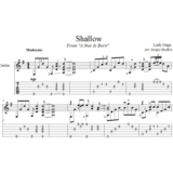 Shallow (Леди Гага) для гитары