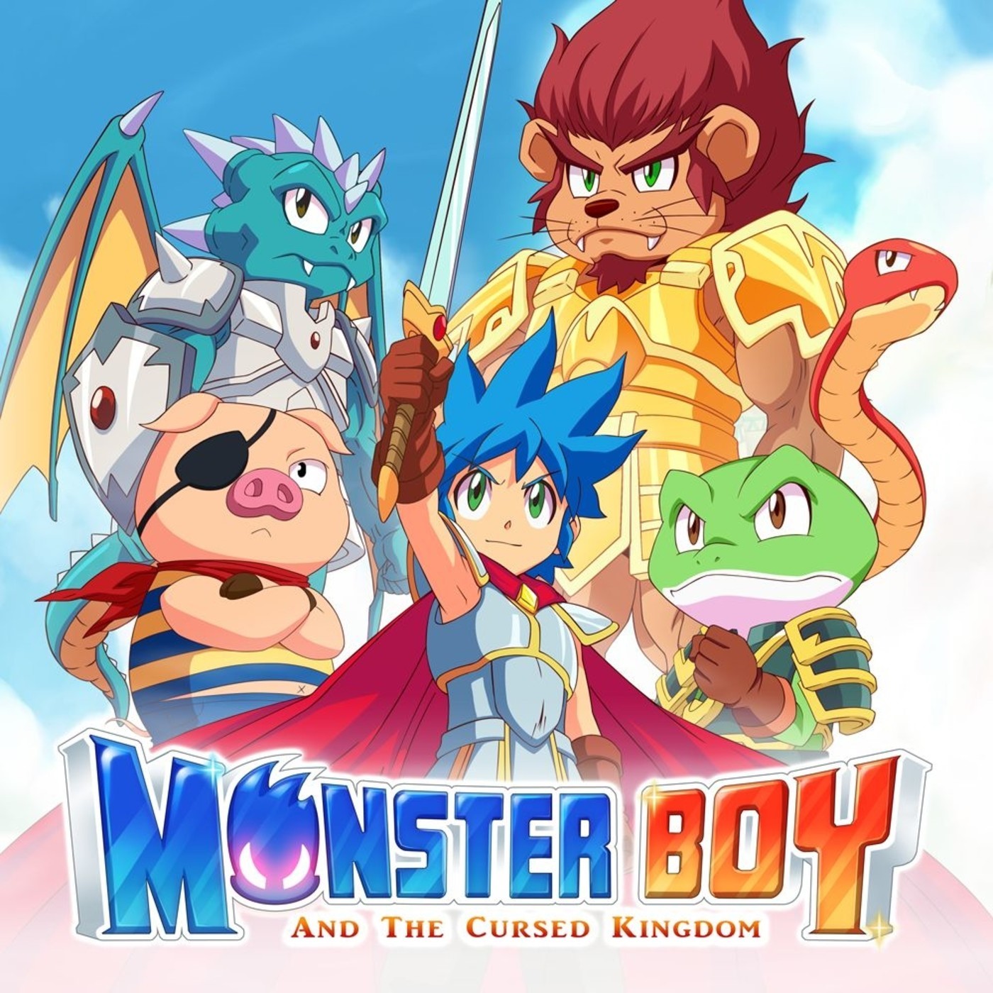 Monster boy and the cursed kingdom. Игра Monster boy and the Cursed Kingdom. Monster boy and the Cursed Kingdom обложка. Monster boy and the Cursed Kingdom Cover.