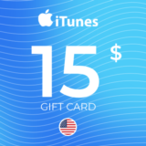Apple iTunes Gift Card 15 USD USA