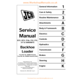 Сервис мануал экскаватор-погрузчик JCB 3cx 4cx eng