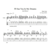 I´ll See You In My Dreams - для гитары