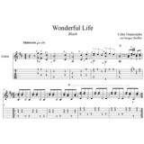 Wonderful Life (Black) для гитары