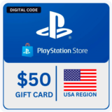 PLAYSTATION NETWORK CARD (PSN) 50$ US (ONLY USA ACC)