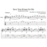 Save Your Kisses for Me (Brotherhood of Man)-для гитары