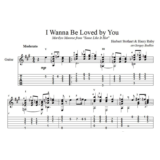 I Wanna Be Loved By You (Мэрилин Монро) - для гитары