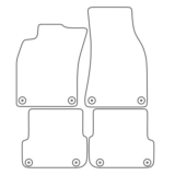 Audi A6 (C6) (08-11) Электронные лекала автоковриков