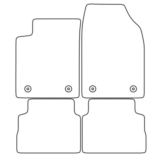 Opel Vectra (C) (02-08) Электронные лекала автоковриков