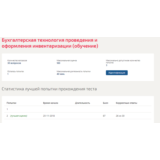 Бухгалтерская технология проведения и оформления.Тест