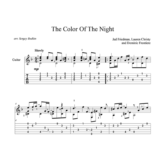 The Color Of The Night (из фильма Цвет ночи) для гитары