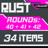 🔥 RUST ПРЕДМЕТ ✦TWITCH DROP ✦Раунд 40+41+42 | 34 СКИНА