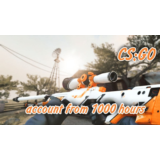 ⏩ CS2 аккаунт ⭐ 1000+ часов ✅ Родная почта 🦄