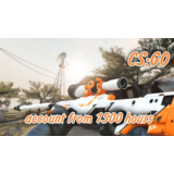 ⏩ CS2 аккаунт ⭐ 1500+ часов ✅ Родная почта 🦄