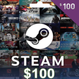 STEAM WALLET GIFT CARD 100$ USD (USA) ✅КЛЮЧ
