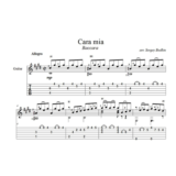 Cara Mia (Baccara) для гитары
