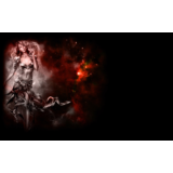 Steam фон профиля Space girl