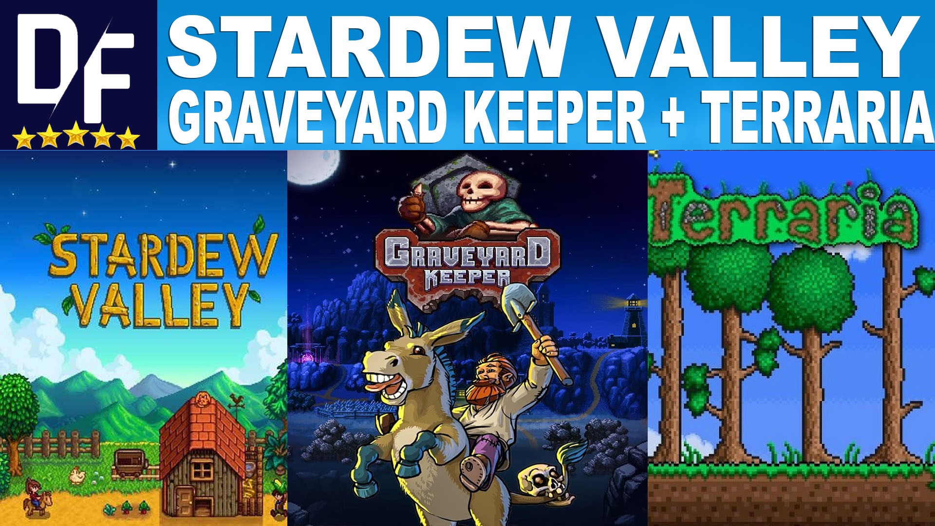 Terraria Xbox One & Series X S сode 🔑. ⛏ Stardew Valley +Graveyard Kee...