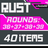 🔥 RUST ПРЕДМЕТ✦TWITCH DROP✦Раунд 36+37+38+39✦40 СКИНОВ