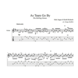 As Tears Go By (the Rolling Stones) для гитары