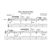 Play Ministrel Play (Blackmore´s Night) для гитары