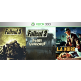 Fallout 3 / L.A.Noire + 1 игра | XBOX 360 | перенос