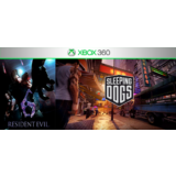 Resident Evil 6 / Sleeping Dogs | XBOX 360 | перенос