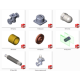 Клапан перепускной МЧ00.01.00.00 solidworks
