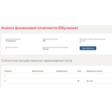 Анализ финансовой отчетности тест Синергия>Ответы 93