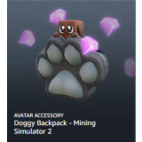Ключ 🔑Roblox: Doggy Backpack - Mining Simulator 2 🐶🎒