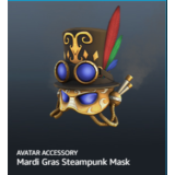 ✔️Code Roblox Mardi Gras Steampunk Mask #4