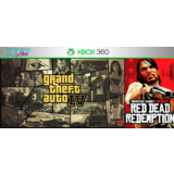 GTA 4 / Red Dead Redemption | XBOX 360 | перенос