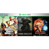 GTA 5 + MK9 + Dark Souls 2  | XBOX 360 | перенос