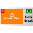 Nintendo Eshop 50RS [Brazil]🌏🎁cashback1%