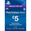 PLAYSTATION NETWORK (PSN) £ 5 GBP (UK) United Kingdom