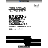 HITACHI EX200-3 КАТАЛОГ ЗАПЧАСТЕЙ