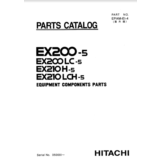 HITACHI EX200-5 КАТАЛОГ ЗАПЧАСТЕЙ