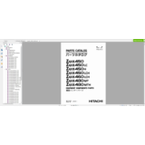 HITACHI ZX450 КАТАЛОГ ЗАПЧАСТЕЙ