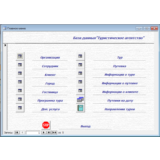 База данных Туристическое агентство Access