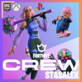 🚀FORTNITE CREW 1 МЕСЯЦ⭐БОЕВОЙ ПРОПУСК + НАБОР🎁🚀