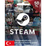 Steam Wallet  Gift Card 50 TL - Турция