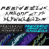 Киберпанк русский кириллический шрифт cyberpunk