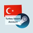 Turkey Region Steam Account ✔️ Full Access + Mail
