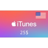 iTunes 🔥 Gift Card -  25$ 🇺🇸(USA) [Без комиссии]