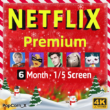 🟢 NETFLIX Premium 6 МЕСЯЦА 4K ✅ 5 Экранов 🔥 Гарантия